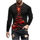 thumbnail image 2 of Blusas y camisas de manga larga con cuello redondo para hombre, moda navideña, informal, estampado, cuello redondo, manga larga, blusa estampada para hombre, blusa de poliéster, 2 of 5