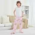 thumbnail image 6 of Pink Gingerbread Houses Pajama Pants Soft Lightweight Lounge Pants Bottoms Sleep Pants Warm Comfy, 6 of 9