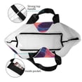 thumbnail image 2 of Wukai Hawaiian Island Beach Shark Print Reusable Grocery Bag Shopping Bags Shopping Handle Bag Suitable for Outdoor Convenient Daily Bag, 2 of 6