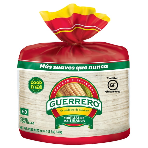 Guerrero White Corn Tortillas, 60 ct