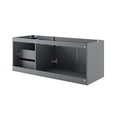 thumbnail image 4 of Pemberly Row 47" MDF and Particleboard Bathroom Vanity Cabinet in Gray, 4 of 6