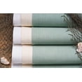 thumbnail image 5 of Hemstitch Solid Natural 100% Cotton Cloth Table Runner 14" x 72", 5 of 8