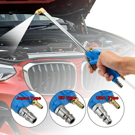 

EU Type Engine Water- Pneumatic Cleaning Tool Car Engine Oil Cleaner Tool 40cm High Press Pneumatic Water Nozzle