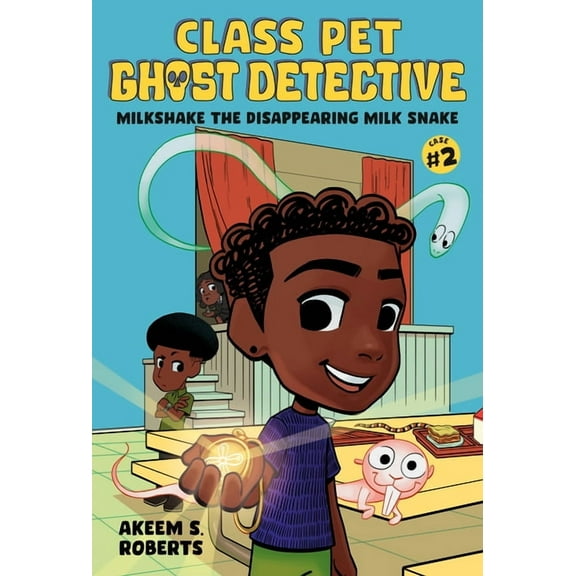Class Pet Ghost Detective Milkshake the Disappearing Milk Snake: A Graphic Novel, (Paperback)