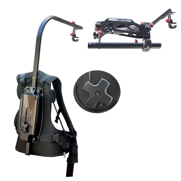 SHOOTVILLA Steady Camera chest Support Stabilizing Arm 3-7.5kg for Ronin Gimbal