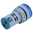 thumbnail image 3 of Voltage Signal Indicator Panel, Clear Printing Low Energy Consumption Voltage Signal Indicator Craftsmanship Durable  For Engineer For Outdoor Blue, 3 of 8