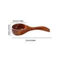 thumbnail image 4 of Large Wooden Soup Ladle Spoon For Serving Noodles And Stew Eco-Friendly Kitchen Utensil, 4 of 10