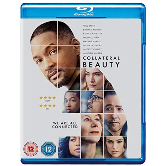 Collateral Beauty (2016) (Blu-ray) Edward Norton Helen Mirren Keira Knightley Michael Peña