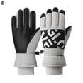 thumbnail image 2 of vnanda Cycling Gloves Sure Here's A Product Title for Winter Mentioned 1 Pair Waterproof Ski Warm Windproof Touchscreen Outdoor Activities

please Note That, 2 of 8