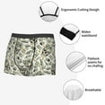 thumbnail image 3 of Yiaed Skull with Cash Print Men's Soft Cotton Boxer Shorts Breathable Boxers Underwear Moisture-Wicking Underwear Stretch Boxer Briefs for Man-Medium, 3 of 5