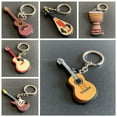 thumbnail image 5 of New Design Handbag Pendant Keyring for Women Men Musical Instrument Keychain Violin Keychain Bag Pendant Keyring Guitar Keychain 6, 5 of 8