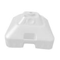 thumbnail image 2 of Base de Support de Parasol Remplissable Base de Parasol de Patio Support de Poteau pour Pelouse Terrasse Blanc, 2 of 9