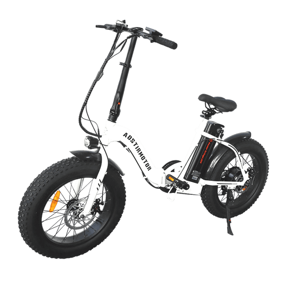 Leavan Folding Electric Bicycle for Adults, 20" Fat Tire, 500W Motor, 36V 13Ah Battery, UL2849 Certified