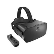 V5 VR Headset for Phone with Controller, 110FOV HD Anti-Blue Virtual Reality Goggles for Androd & Samsung & iPhone 13/12/11 | VR Set for Phone w/4.7-6.8in Screen(Black)