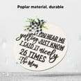thumbnail image 4 of Door Welcome Sign, Door Sign 3D Shape Lively 30 X 30cm Decorative  for Home, 4 of 8