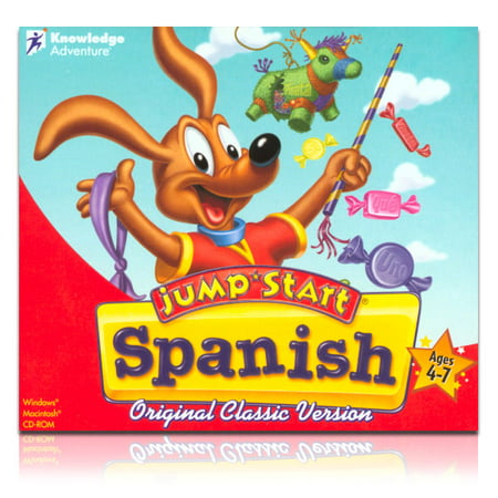 Knowledge Adventure JumpStart Spanish for Windows and Mac- XSDP -20255 - Recent child development research indicates children are most receptive to learning languages at a young age. JumpStart