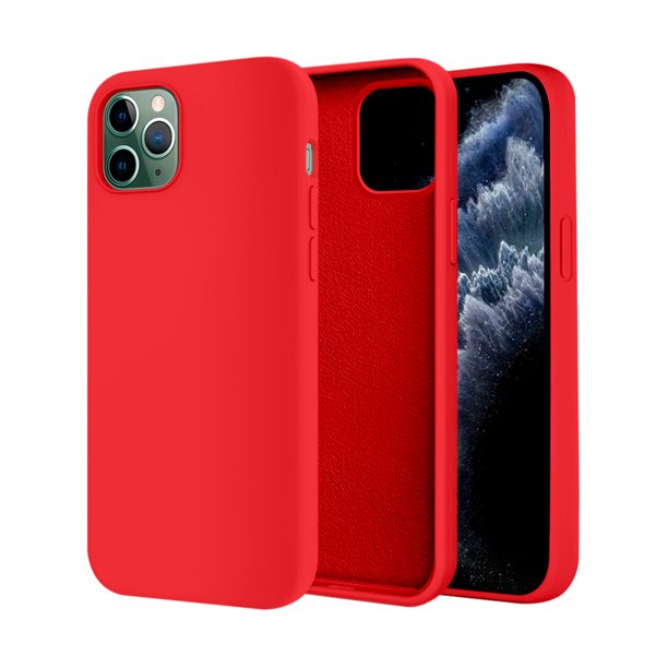 Funda de Protección para iPhone 11 Pro - Sovico - Silicón con Forro de Microfibra
