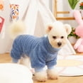 thumbnail image 4 of Mosey Cozy Winter Dog Clothes with Traction Ring 4-Legged Double Sided Thick Long Plush High Collar Warm Pet Clothes, 4 of 8