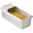thumbnail image 1 of Microwave Pasta Cooker with Strainer, Heat Resistant Pasta Boat Steamer Spaghetti Noodle Cooker, BPA-Free Microwaveable Pasta Cooker for Dorms Small Kitchens Offices, 1 of 5