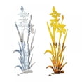 thumbnail image 3 of Forzero 3Pcs Flower Acrylic Wall Sticker Art Decal Mirror Flower Diy Self Adhesive Orchid Mirror Wall Sticker Creative Home Bedroom Decoration 39.4X13.4", 3 of 3