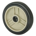 thumbnail image 1 of Unique Bargains 4" Air Compressor Wheel, Universal Air Compressor Replacement Part with 0.5" Hole, Beige, 1 of 5