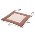 thumbnail image 6 of Pebbuoy Chair Cushion with Straps No Slip Thicken Breathable Color-Blocked Design Chair Pad New Chinese Style Seat Cushion with Machine Washable Cover for Indoor Outdoor Use, 6 of 7