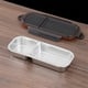 thumbnail image 4 of Fiambrera de Acero Inoxidable con Tapa | Fiambrera Bento Hermética de 2 o 3 Compartimentos | Acero Inoxidable 304 de Pvc Apto para Uso Alimentario | Recipiente Reutilizable Apto para Microondas para, 4 of 6
