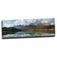 thumbnail image 2 of Gango Home Decor Herbert Lake Panorama by Larry Malvin (Ready to Hang); One 36x12in Hand-Stretched Canvas, 2 of 4