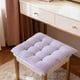 thumbnail image 5 of Cojín de silla, almohadilla de asiento con funda mullida, acolchado suave con respaldo antideslizante, 40 x 40 cm para uso en casa, estudio, comedor, residencia y oficina, 5 of 6