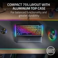 thumbnail image 3 of Teclado mecánico para juegos Razer BlackWidow V4 75% negro, 3 of 8
