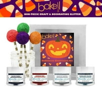 Bakell - Halloween Dazzler Dust Combo Pack A - Arts and Crafts Glitter - Extreme Sparkle, 5g Jar