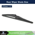 thumbnail image 2 of 2pcs Rear Windshield Wiper Blade Replaces for Jeep Renegade 2015-2020 for Fiat Tipo Hatchback 2015-2022, 2 of 6