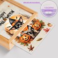 thumbnail image 4 of Happy Halloween Chihuahua Witches Hat Pumpkin Carving Acrylic Plaque with Wood Photo Frame Box Dog Lover Gifts Idea Light Box - 02019, 4 of 5