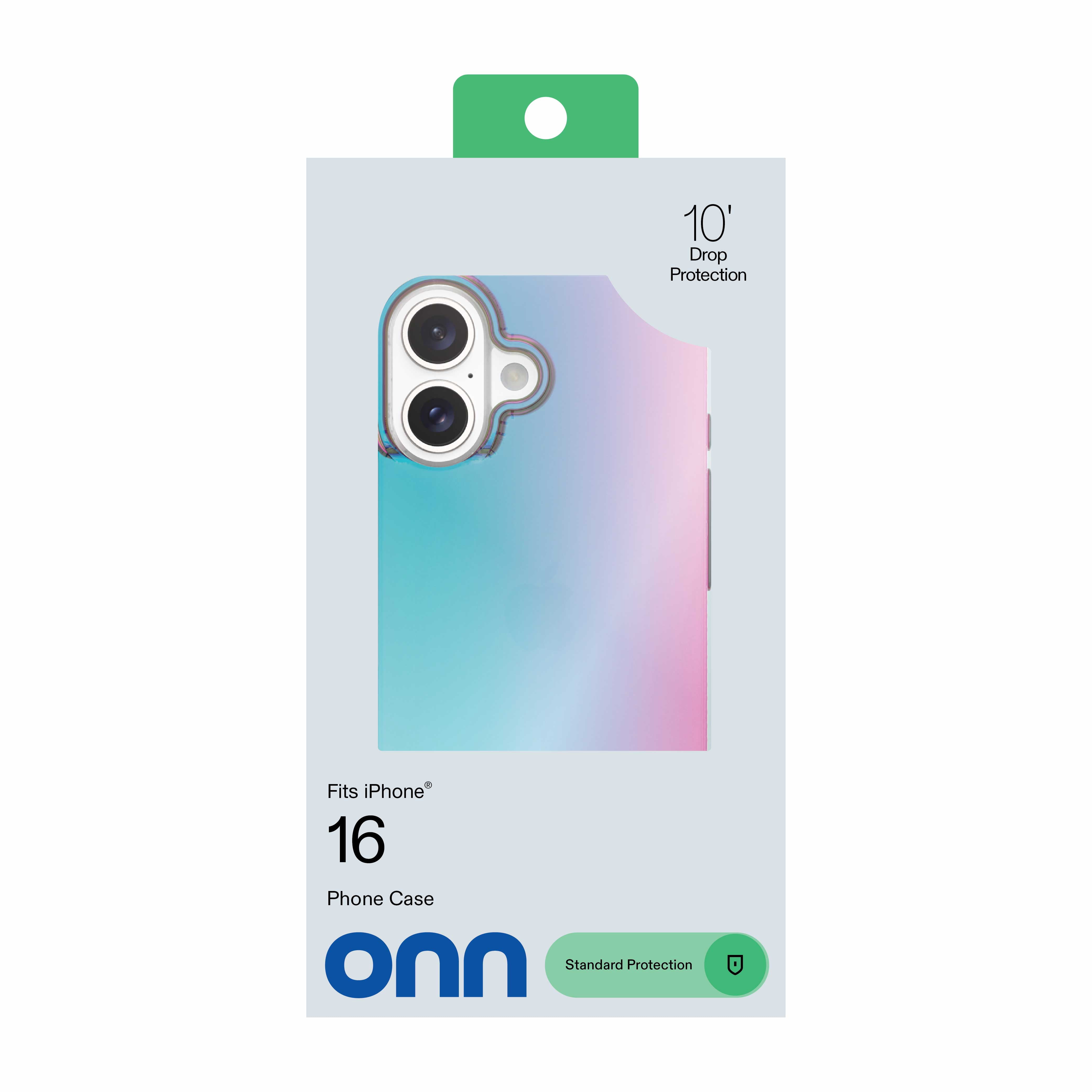 onn Opalescent Phone Case for iPhone 16