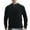 18-black sweatshirts, variant on Mens Warm Sweatshirts Long Sleeve Shirts Thin Sweatshirts Casual Crew Neck Sweatshirt Business Casual Dress Shirts Business Shirt with Kangaroo Pocket Black,S