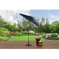 thumbnail image 3 of Mainstays 7.5ft Navy Round Outdoor Tilting Market Patio Umbrella with Push-up Function, 3 of 6