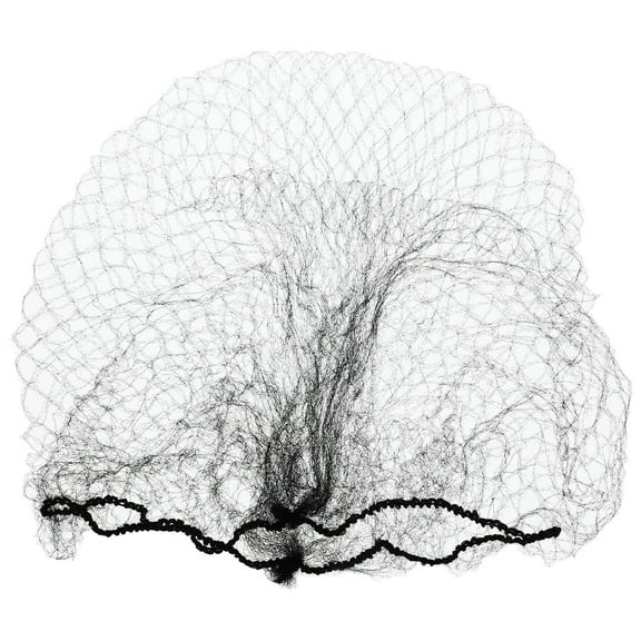 Uonlytech Disposable Hair Nets Food Service Snood Black 100Pack 19.65X3.93X0.39in