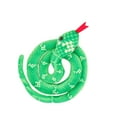 thumbnail image 2 of Juguete de peluche para gatos, accesorios cómodos para mascotas, juguete complicado para gatos, cachorros y niños Verde Yuyangstore Juguetes de peluche de serpiente, 2 of 8