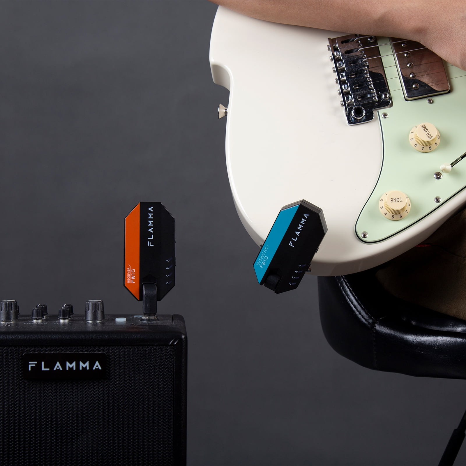 Amazon.com: FLAMMA FW10 Digital Wireless Guitar System 2.4