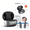 2026 Upgraded RIC – Silver, variant on Ceretone Solid Hearing Aids with Intricon® Digital Chip, Rechargeable OTC Digital Hearing Devices for Senior - Virtually Invisible, Volume Control & Preset Programs