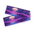 thumbnail image 7 of Yayeee Table Runner 90 inches Long Home Kitchen Dinning Party Decoration, Purple Digital Art, 7 of 7