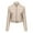 White, variant on ChaoHeng Plus Size Womens Jackets Crochet Oversized,Womens Solid Color Short Zipper Casual Jacket Long Sleeve Hoodless Cardigan Tops Coat(White,S)