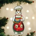 thumbnail image 2 of Old World Christmas Ornaments Snow Woman Chef Glass Blown Ornaments for Christmas Tree, 2 of 6