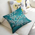 thumbnail image 4 of tree white flowers linen throw pillowcase decoration pillowcase gifting preferred 20x20 inch cushion cover 2 sets sofa pillowcase sofa bedroom living room car, 4 of 7
