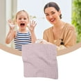 thumbnail image 4 of BIZHUA Soft & Highly Absorbent Grid 30X30 Small Square Towel Multifunctional for Home & Travel Quick Drying Skin Friendly Convenient & Practical, One Handkerchief, 4 of 5