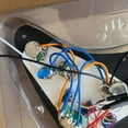 thumbnail image 6 of Left-handed SSH Prewired Guitar Strat Pickguard Set with Silent Switch Kill Swith Humbucker Pickups Coil Splitting Switch Multi Switch Harnesses ,For Fender ST Electric Guitar Replacement Part, 6 of 6