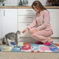 thumbnail image 3 of Patchwork Pioneer Flower Kitchen Rugs Sets Of 2,Anti Fatigue Kitchen Mat Rugs Non Slip Washable,Decorative Kitchen Floor Mats for Kitchen,Sink,Laundry,17"x30"+17"x47", 3 of 7