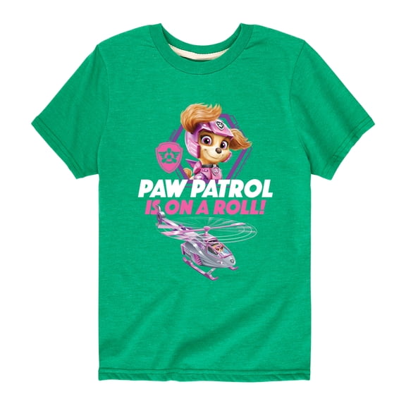 Paw Patrol - Paw Patrol Is On Roll - Toddler And Youth Short Sleeve Graphic T-Shirt
