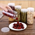 thumbnail image 2 of Wovilon Sealing Storage Containers, $1 Containers, Clearance Kitchen, Kitchen Grain Storage Box Kitchen Storage Box Sealing Food Preservation Plastic Fresh Pot Container, 2 of 4
