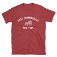 thumbnail image 1 of East Farmingdale New York Patriot Men's Cotton T-Shirt, 1 of 1